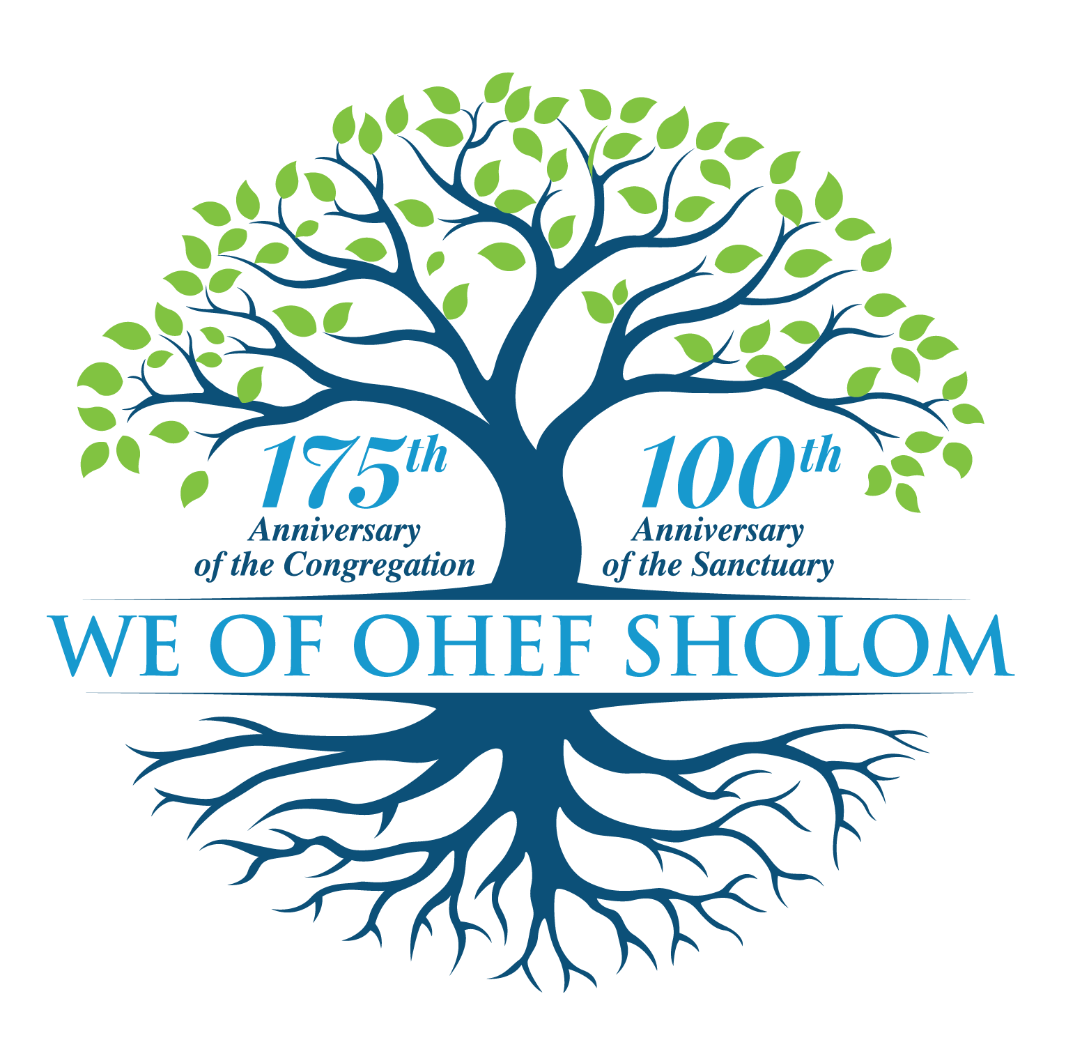Ohef Sholom Anniversary Logo_WhiteBackground-01
