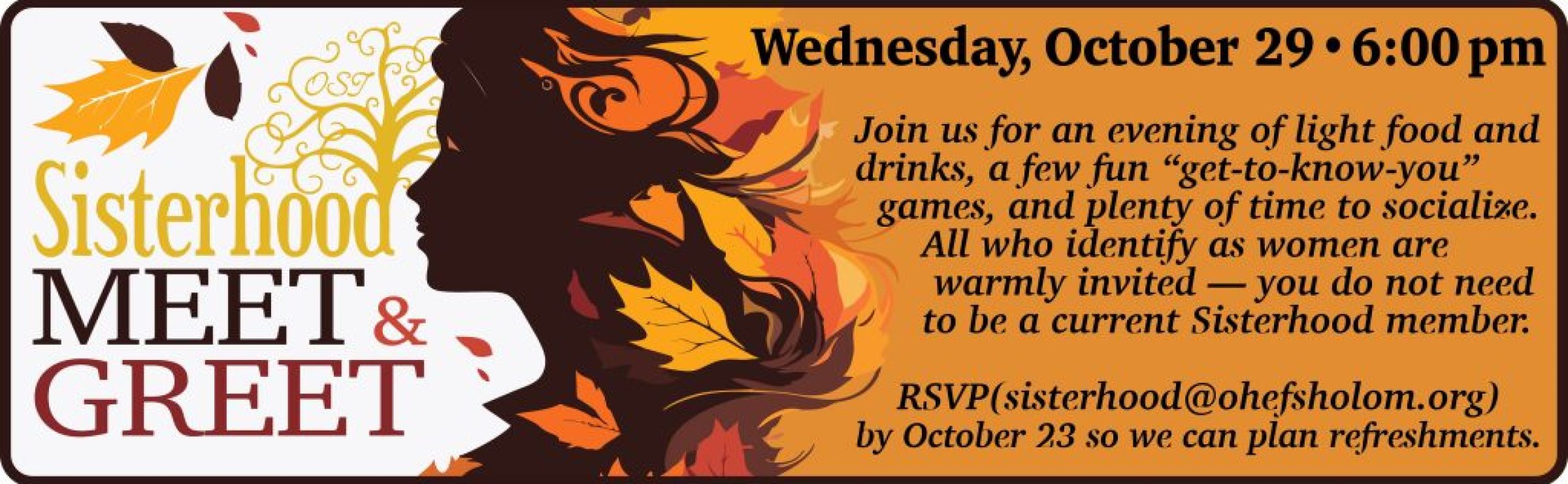 sisterhood meet and greet