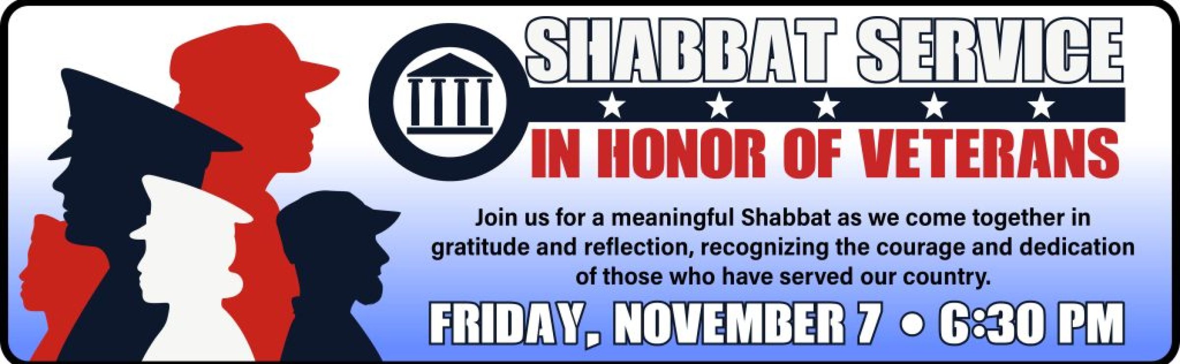 veterans shabbat 25