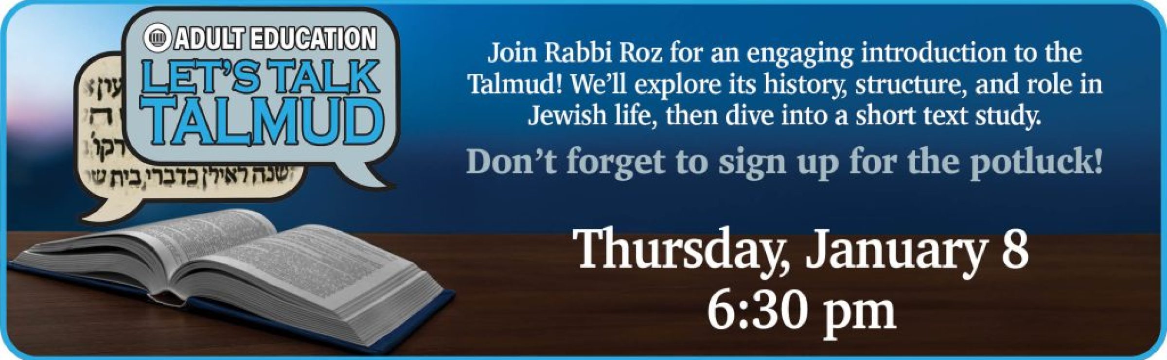lets talk talmud block 4